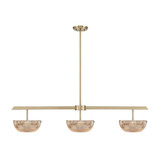 Hubbard 10W 3 LED Linear Chandelier 8.5 Inch X 44 Inch Wide by Savoy House - 1-1250-3