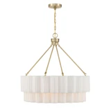 Tucker 4 Light Pendant 25.75 Inch Tall and 26 Inch Wide by Savoy House - 7-1999-4