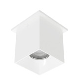 Zoron 15W 1 LED Narrow Flood Trimmed Square Outdoor Flush Mount 4.5 by WAC - C4ST-NCS