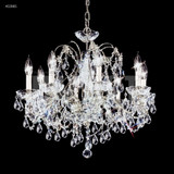 Regalia 8 Light Chandelier 23 Inch Tall and 24 Inch Wide by James Moder - 40288