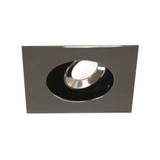 LEDme 4W 1 LED Square Adjustable Downlight 3.13 Inch X 15 Inch Wide by WAC - HR-LED252E