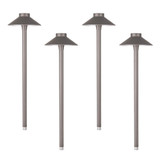 Tiki 6.5W 1 LED Path and Area Light (Pack Of 4) 22.13X6.56 Inch Wide by WAC - 6041-4