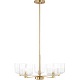 Lochdale 5 Light Chandelier 10.25 X 24 Inch Wide by Visual Comfort Studio - DJC1225