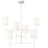 Key 6 Light Chandelier 31.38 Inch and 32 Inch Wide by Visual Comfort Studio - BC1006