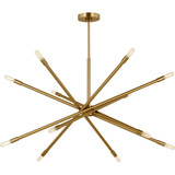 Eastyn 12 Light Chandelier 22 X 36.88 Inch Wide by Visual Comfort Studio - CC16512