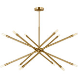 Eastyn 12 Light Chandelier 22 X 36.88 Inch Wide by Visual Comfort Studio - CC16512