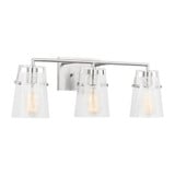 Crofton 3 Light Bath Vanity 9 Inch X 24 Inch Wide by Visual Comfort Studio - DJV1033CKG