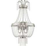 Valentina 3 Light Wall Sconce 24.5 Inch Tall and 12.75 Inch Wide by Livex - 51874