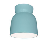 Radiance Hourglass 12W 1 LED Flush Mount 8 X 7.5 Inch by Justice Design - CER-6190-LED