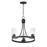 Livingston 3 Light Chandelier 20 Inch Tall and 19.25 Inch Wide by Maxim - 10467