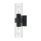 Livingston 2 Light Wall Sconce 5 Inch Tall and 16 Inch Wide by Maxim - 10462