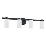 Bedminster 4 Light Bath Vanity 7.25 Inch Tall and 5.75 Inch Wide by Thesis - 207043A