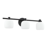 Valentina 3 Light Bath Vanity 6.5 Inch Tall and 6.25 Inch Wide by Thesis - 207009A