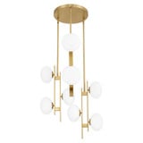 Julep 4.5W 9 LED Chandelier 19.5 Inch Tall and 22.25 Inch Wide by Thesis - 207379A