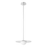 Solstice 11W 1LED Convertible Pendant 4.75 Inch X 15.75 Inch Wide by Thesis - 207408A