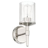 Andrea 1 Light Bath Vanity 11.75 Inch Tall and 6 Inch Wide by Thesis - 207692A