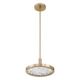 Courtney 22W 1 LED Convertible Pendant 7 Inch Tall X 12 Inch Wide by Thesis - 207415A