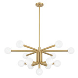 Stockholm 10W 13 LED Chandelier 16.75 Inch Tall X 40.5 Inch Wide by Thesis - 207349A