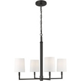 Danica 4 Light Chandelier 23.5 Inch X 27 Inch Wide by Visual Comfort Studio - TC1194