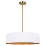 Rexton 3 Light Chandelier 14.63 Inch Tall and 22 Inch Wide by Canarm Inc - ICH1119A03-22