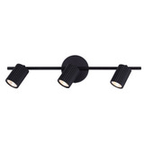 Rexton 3 Light Track Light 6.5 Inch Tall and 4.75 Inch Wide by Canarm Inc - IT1119A03
