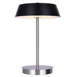 Jessa 16W 1 LED Table Lamp 14 Inch Tall and 9 Inch Wide by Canarm Inc - LTL263A14