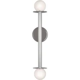 Nodes 2 Light Double Wall Sconce 23.63 Inch Tall by Visual Comfort Studio - KWL1012