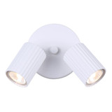 Rexton 2 Light Track Light 5.75 Inch Tall and 5 Inch Wide by Canarm Inc - ICW1119A02