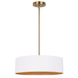 Rexton 3 Light Chandelier 13.75 Inch Tall and 17 Inch Wide by Canarm Inc - ICH1119A03-17