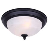 2 Light Flush Mount 5.13 Inch Tall and 11 Inch Wide by Canarm Inc - IFM411