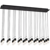 Lassell 97.2W 27 LED Short Chandelier 5.8 X 12.6 by Visual Comfort Modern - SLCH38727