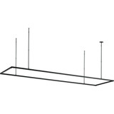 Stagger 140W 1 LED Linear Suspension 1 and 84 Inch by Visual Comfort Modern - 700LSSTG84