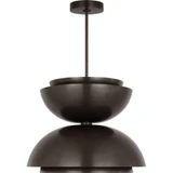 Shanti 35W 2 LED Double Asymmetric Pendant 26 Inch by Visual Comfort Modern - SLPD32227