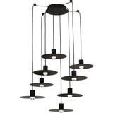 Eaves 4.3W 8 LED Chandelier 3.1 and 15.8 Inch Wide by Visual Comfort Modern - 700TRSPEVS8