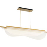 Nyra 79W 3 LED Linear Suspension 11.4 and 60 Inch by Visual Comfort Modern - 700LSNYR60