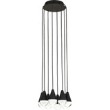 Cupola 4.3W 8 LED Chandelier 4.7 X 10.5 Inch Wide by Visual Comfort Modern - 700TRSPCPA8