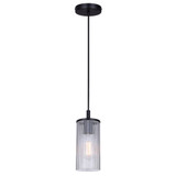 Kinslea 1 Light Pendant 11.75 Inch Tall and 4.75 Inch Wide by Canarm Inc - IPL1165A01