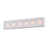 Mars 20W 6 LED Bath Vanity 26.75 Inch Tall and 5 Inch Wide by Sonneman - 7616