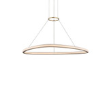 Celestia 46W 1 LED Chandelier 18.25 Inch Tall X 48.75 Inch Wide by Sonneman - 7601
