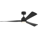 Trillium 3 Blade Ceiling Fan with Light Kit 60 Inch by Visual Comfort Fan - 3TRLSM60D