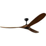Maverick Smart 3 Blade Ceiling Fan 70 Inch Wide by Visual Comfort Fan - 3MAVSM70