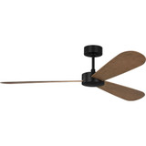 Paddle Smart 3 Blade Ceiling Fan 11.69 X 60 Inch Wide by Visual Comfort Fan - 3PDSM60