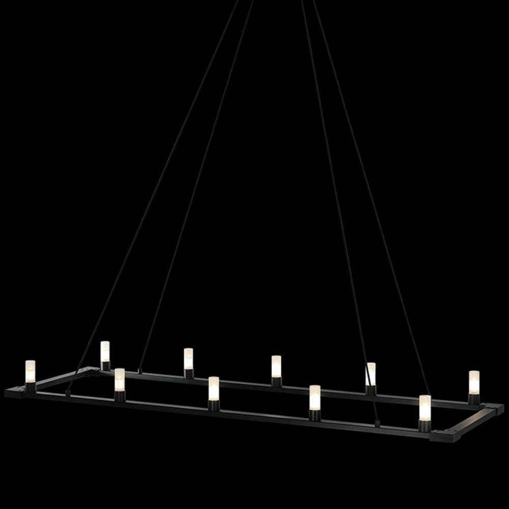 Cascadian 10 Light Small Chandelier by Matteo - C75210