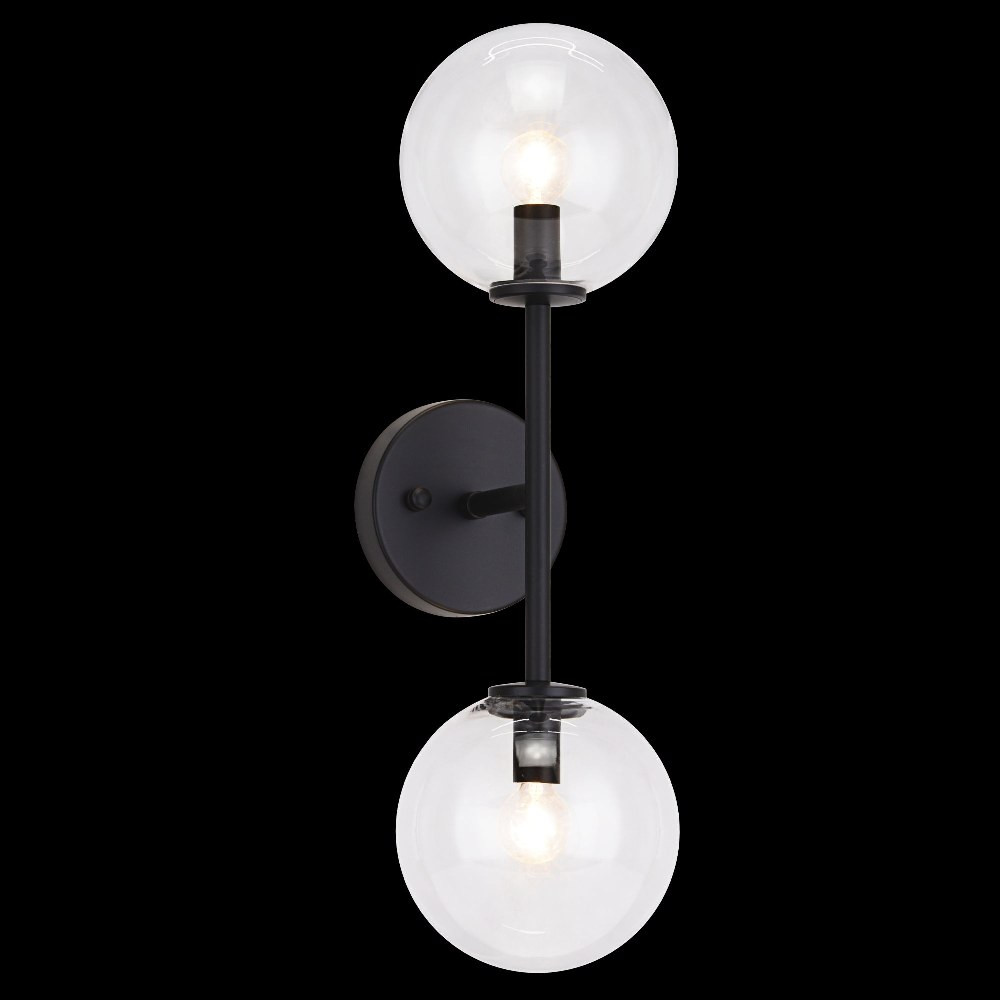 Novo 2 Light Wall Sconce 19 Inch Tall by Matteo - W81702