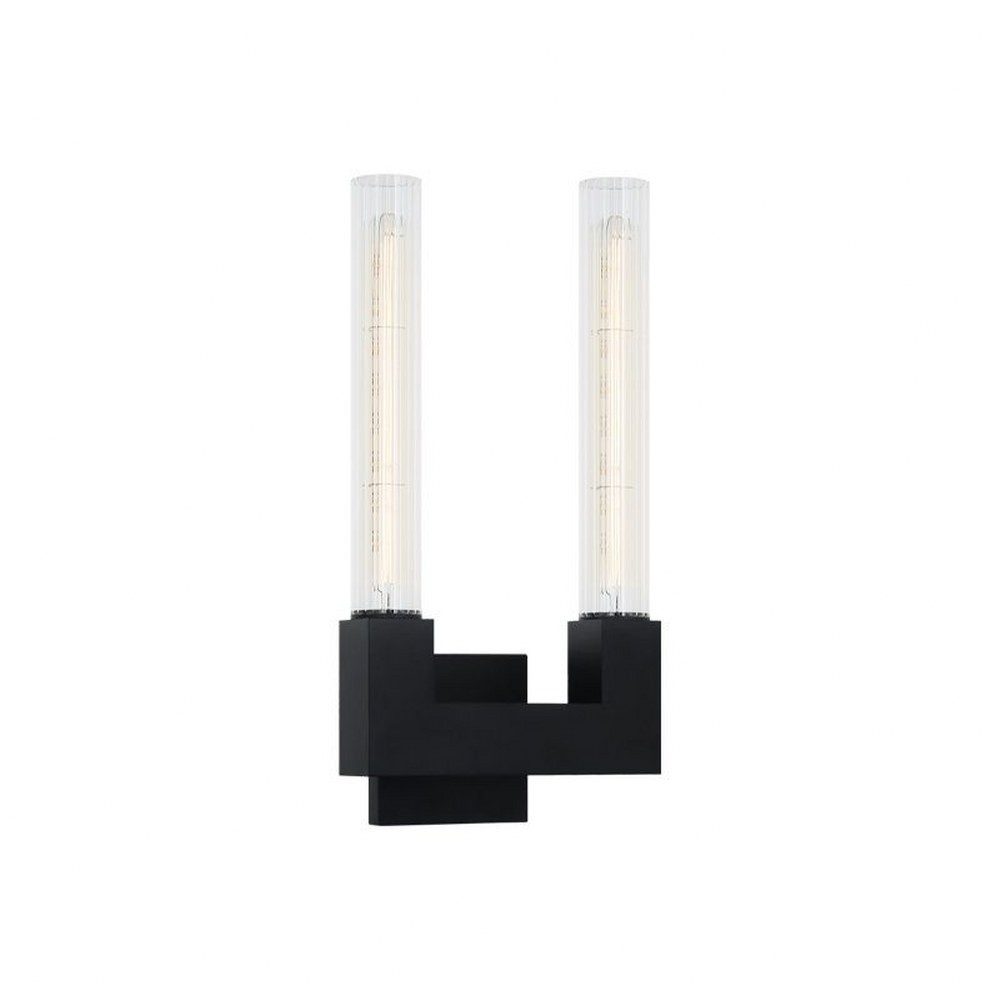 Odelle 2 Light Wall Sconce 8.38 Inch Wide by Matteo - S03102
