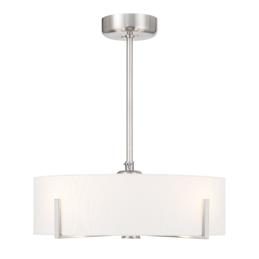 Mansell 24W 4 LED Fan D'Lier 10 Inch Tall and 26 Inch Wide By Savoy House - 26-FD-775