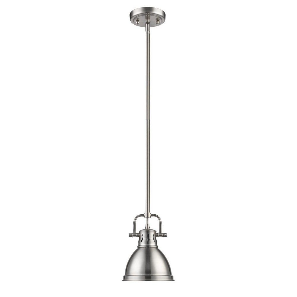 Duncan 1 Light Small Pendant 8.38 Inch Tall by Golden - 3604-M1L