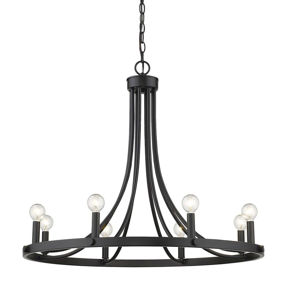 Sawyer 8 Light Large Chandelier by Acclaim - IN11151