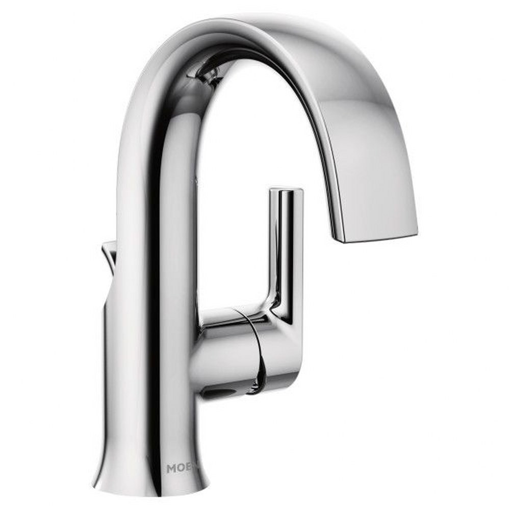 Doux One Handle Bathroom Faucet Multiple Finishes by Moen - S6910