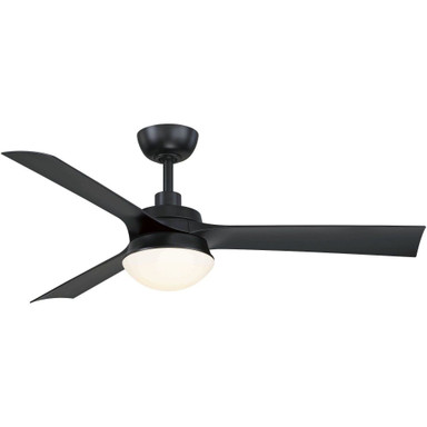 Barlow 3 Blade Ceiling Fan with Light Kit 52 Inch Wide by Fanimation - FP6807